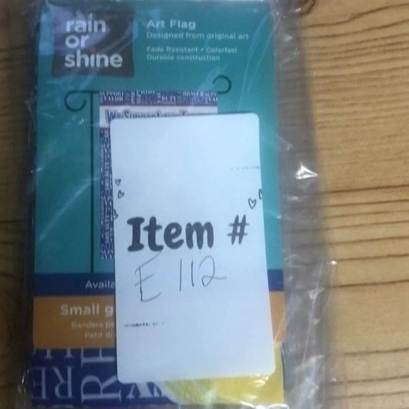 Art flag‎ we support our troops size 12/5 by18 - Picture 7 of 8